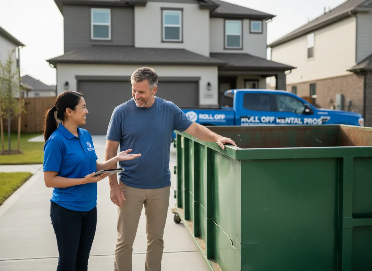Roll Off Dumpster Rental Glidden, TX FAQs
